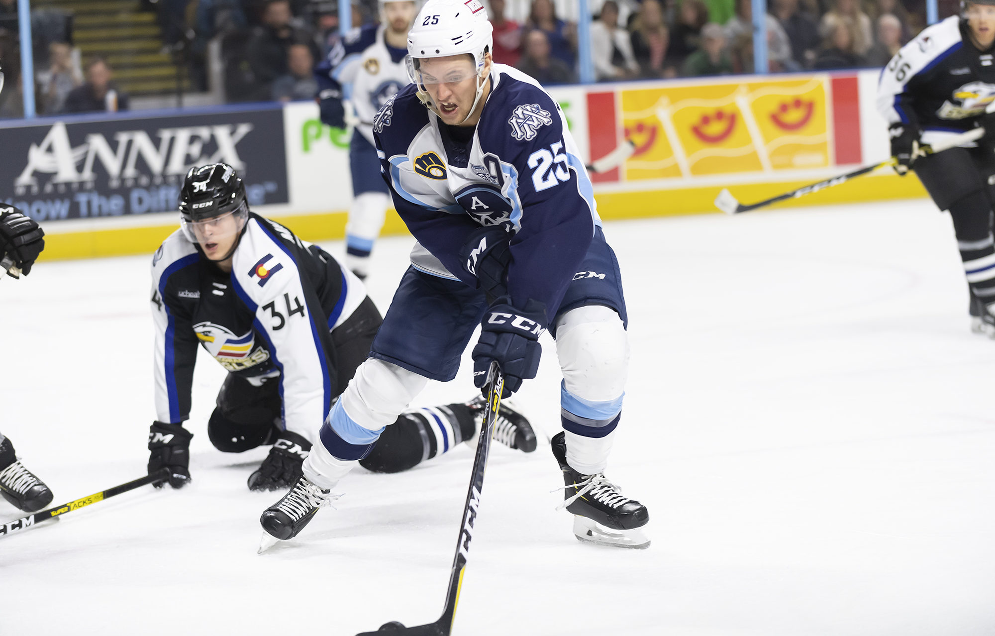 Cole Schneider named Admirals' AHL Man of the Year