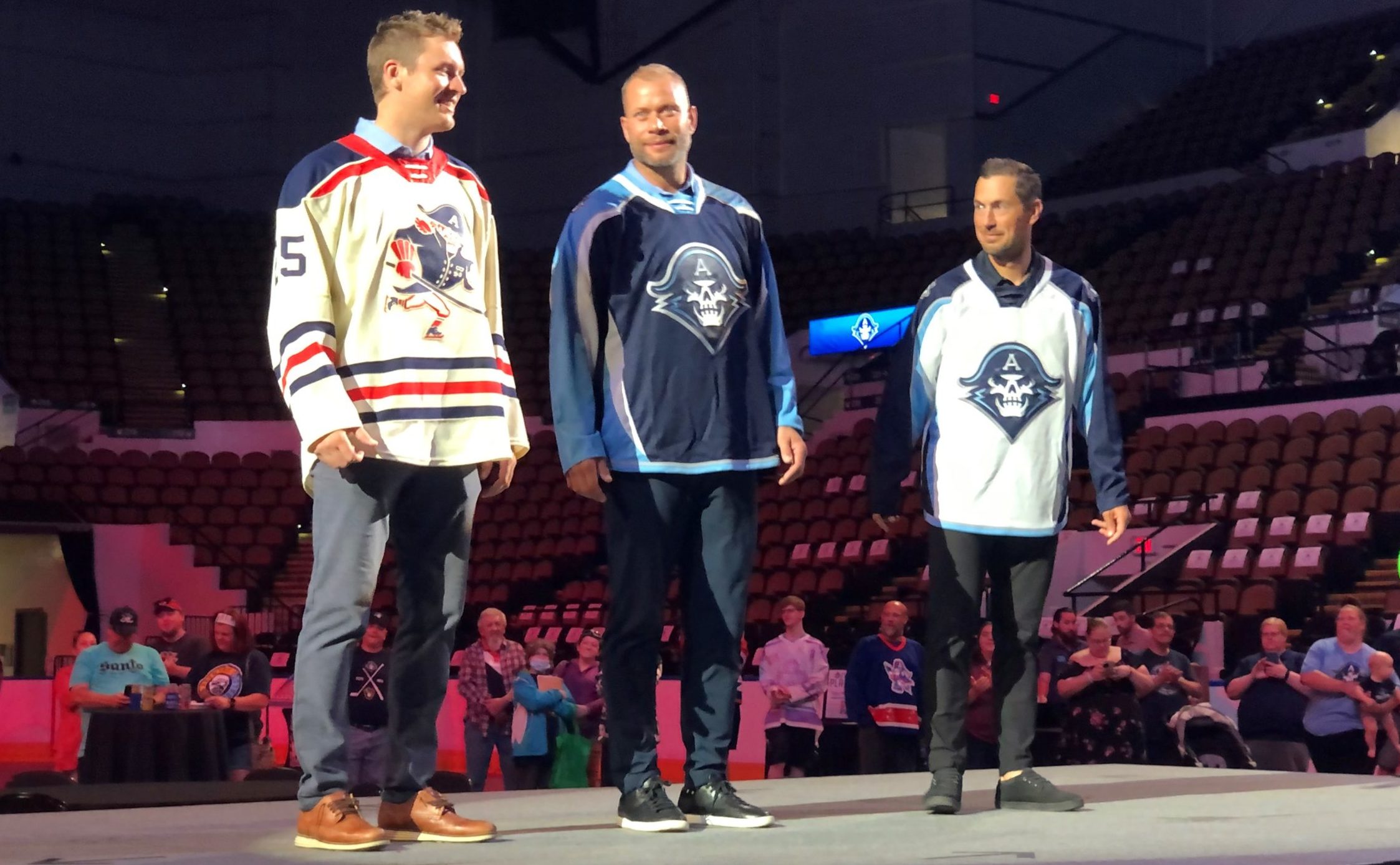 Admirals unveil 'fauxback' look for 2021-22