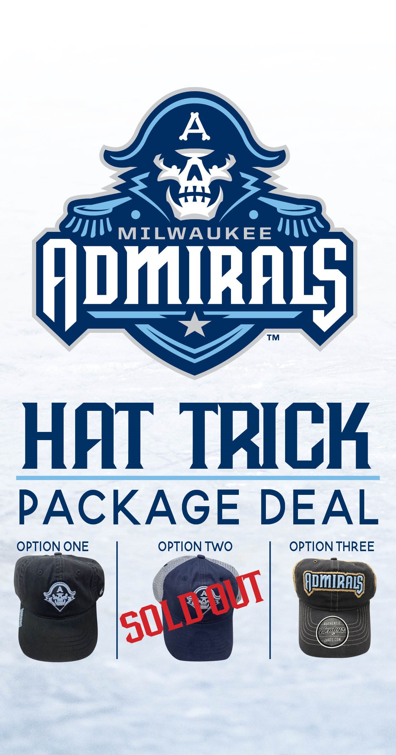 Hat Trick Package - Hibu - Milwaukee Admirals