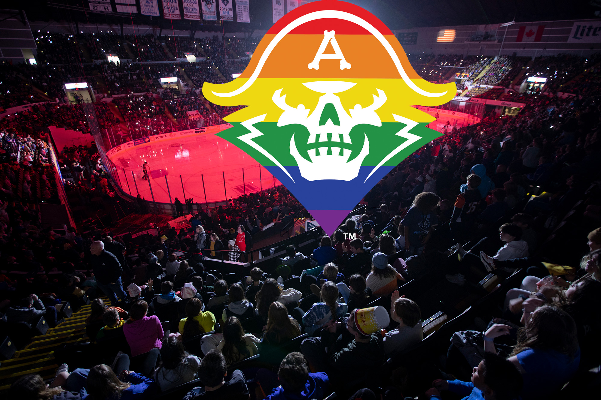 Ads Host Pride Night Tuesday Milwaukee Admirals