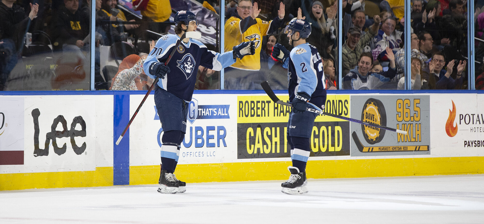 Seven Ads at Preds' Dev Camp - Milwaukee Admirals